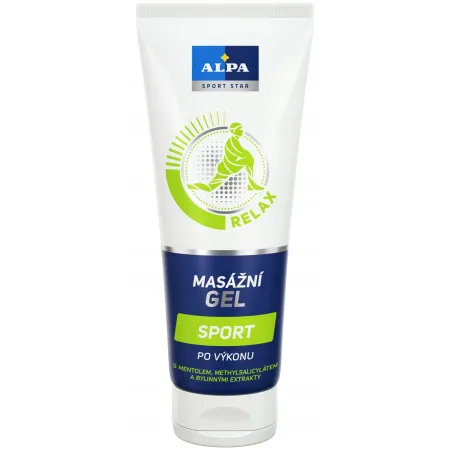 Alpa Sport Żel 210 ml – chłodzący żel po treningu
