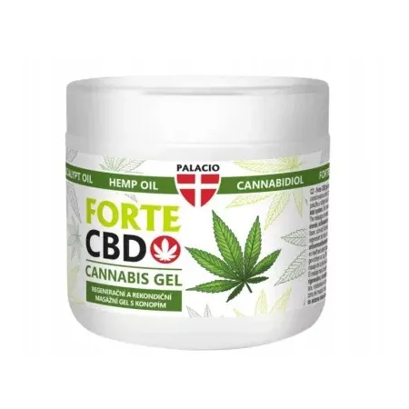 Palacio Forte CBD Żel do Masażu 600 ml – Konopny Żel Regenerujący