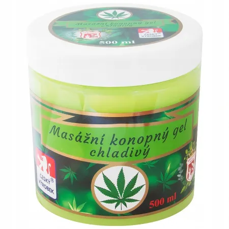 Putorius Żel konopny chłodzący do masażu 500 ml
