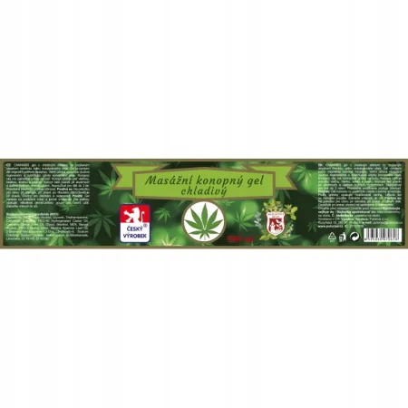 Putorius Żel konopny chłodzący do masażu 500 ml