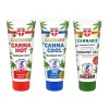 Palacio Cannabis zestaw 3 żeli konopnych do masażu 3x200 ml Hot Cool Forte